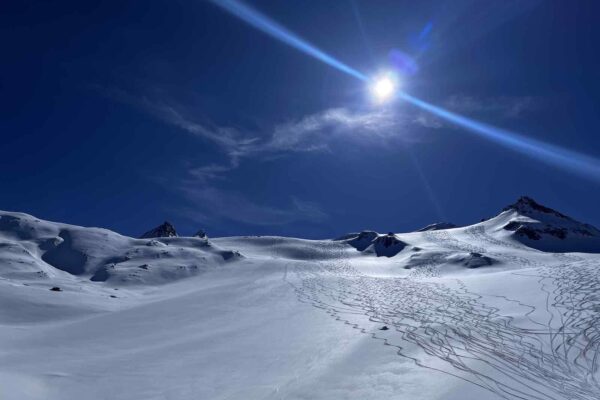 heliski la Thuile - cascade -  L'Or Blanc Travel