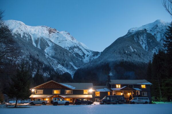 Eagle Lodge, Bella Coola, British Columbia.